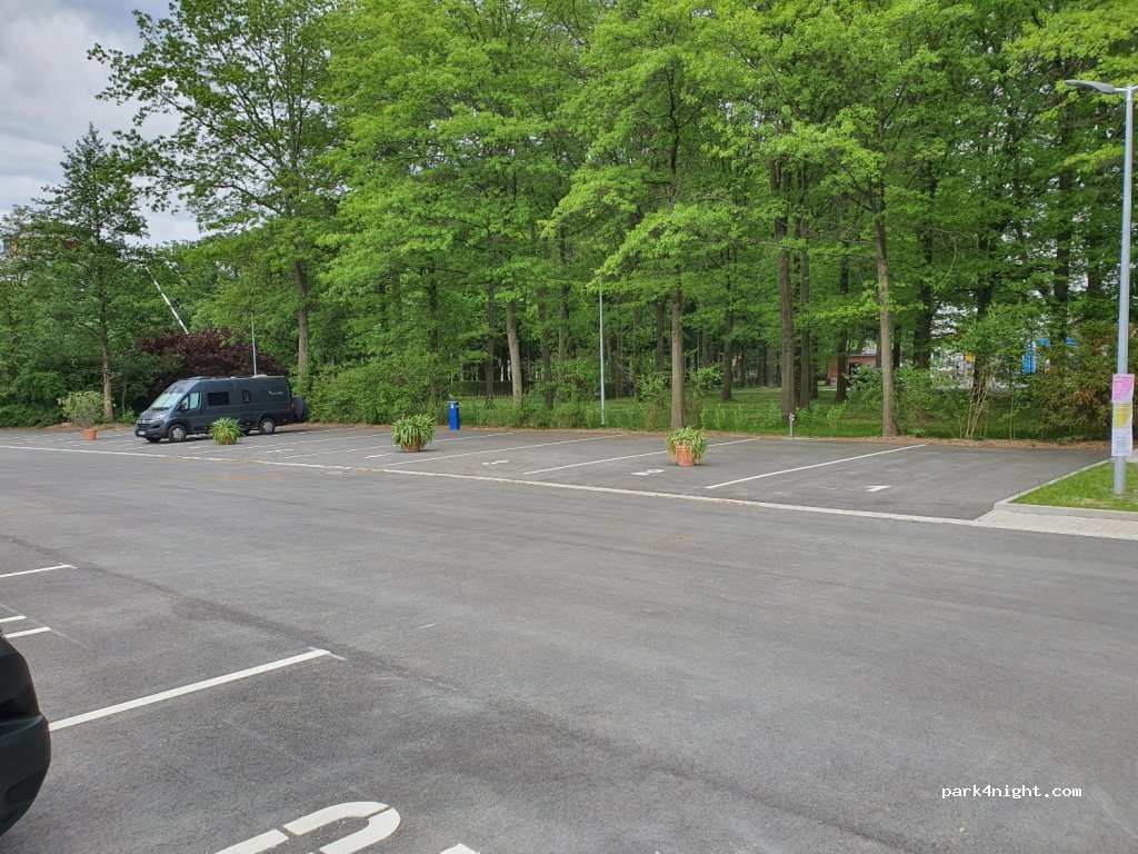 Wohnmobil-Stellplatz am Kurpark — foto