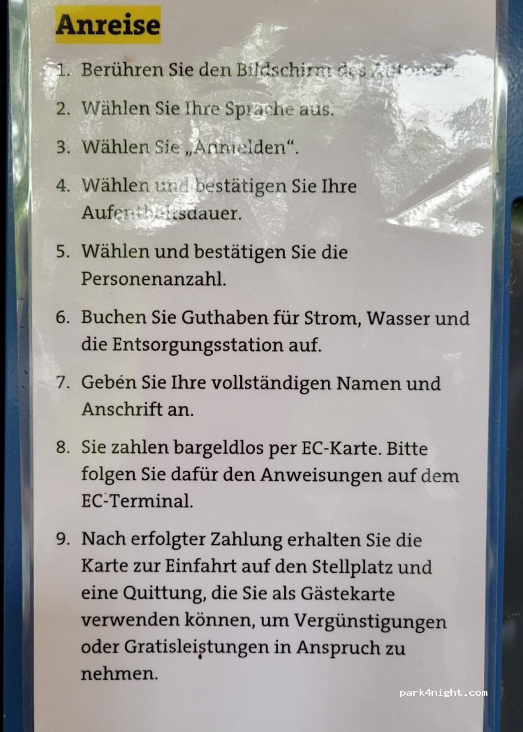 Wohnmobil-Stellplatz am Kurpark — foto 3