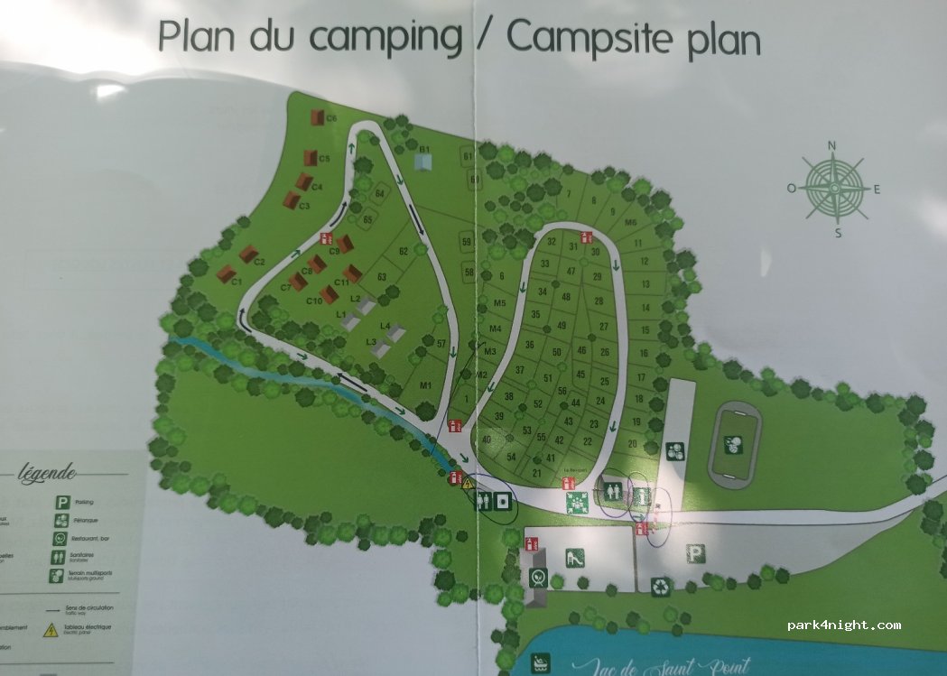 Flower Camping du Lac - Saint Point - Cluny — foto 2
