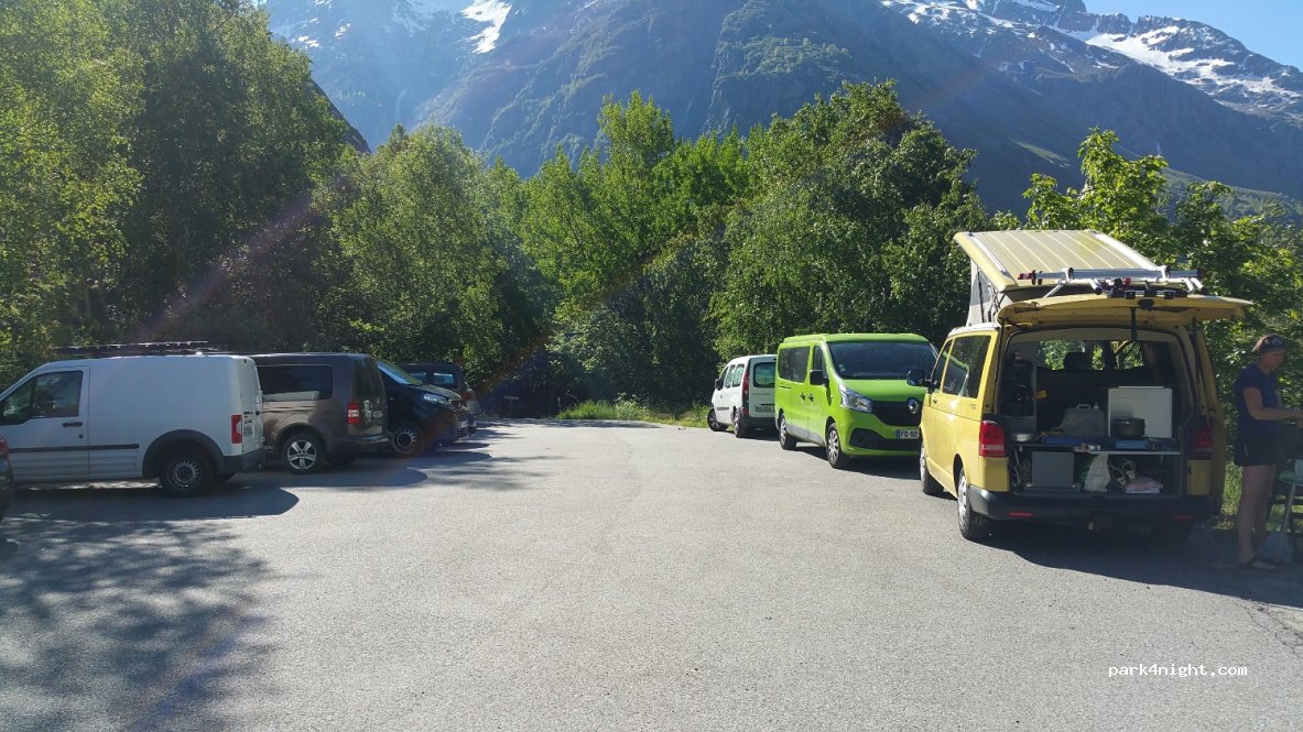 (38520) Saint-Christophe-en-Oisans - D530 — foto