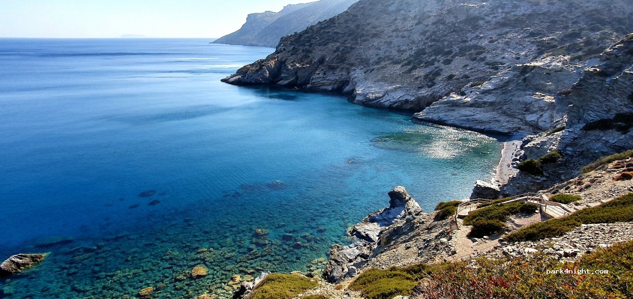 (840 08) Amorgos - Unnamed Road — foto