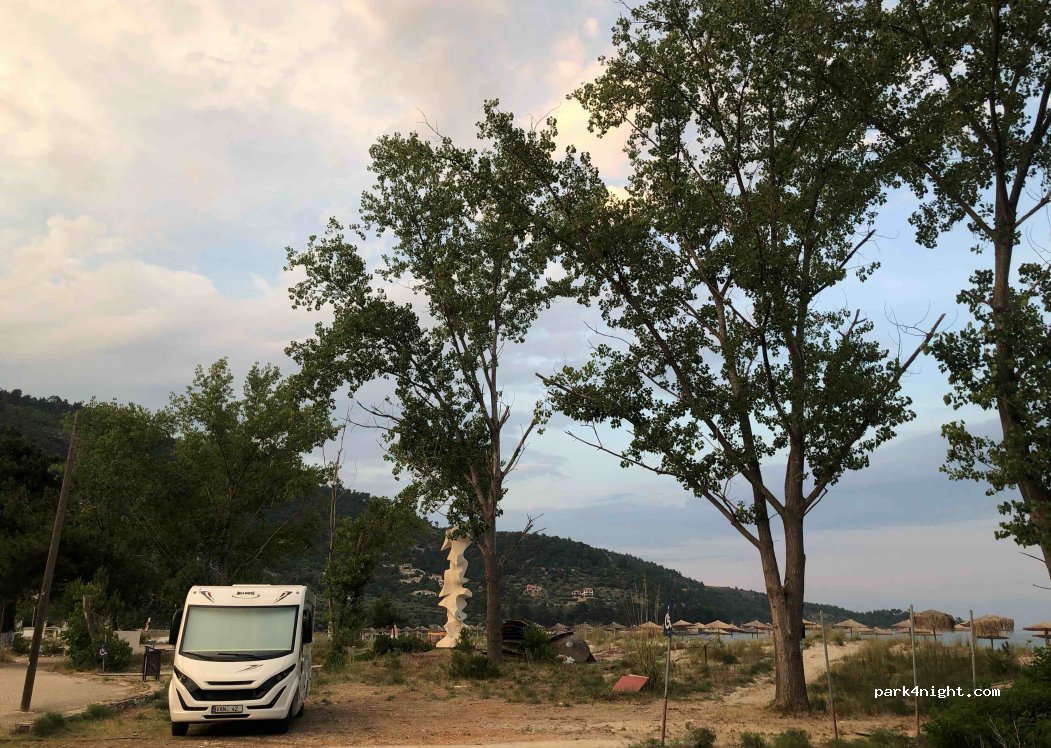 (640 04) Thasos - Unnamed Road — foto
