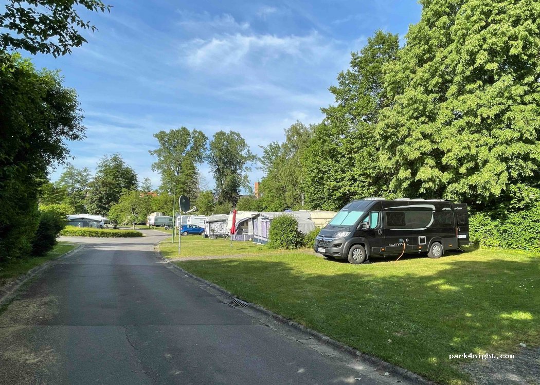 Caravanplatz Mühlenweiher — foto