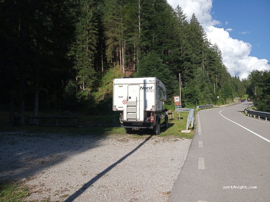 (32040) Lorenzago di Cadore - Strada Statale 52 Carnica — foto