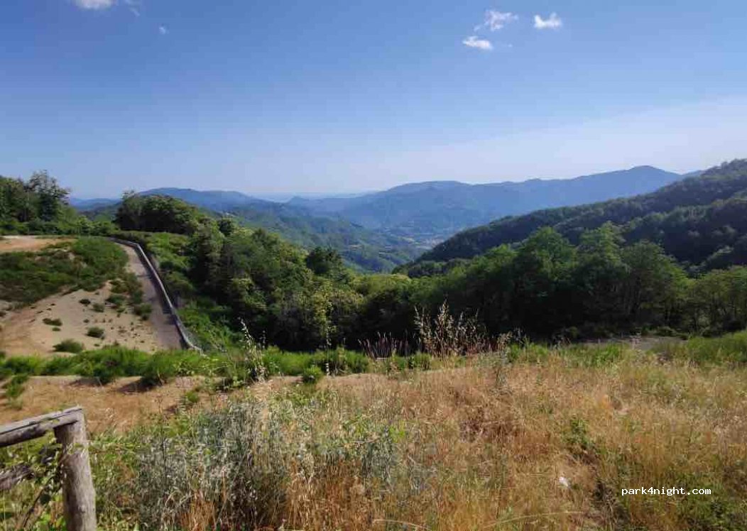 (59024) Valico della Crocetta - Strada provinciale 1 di Montepiano — foto