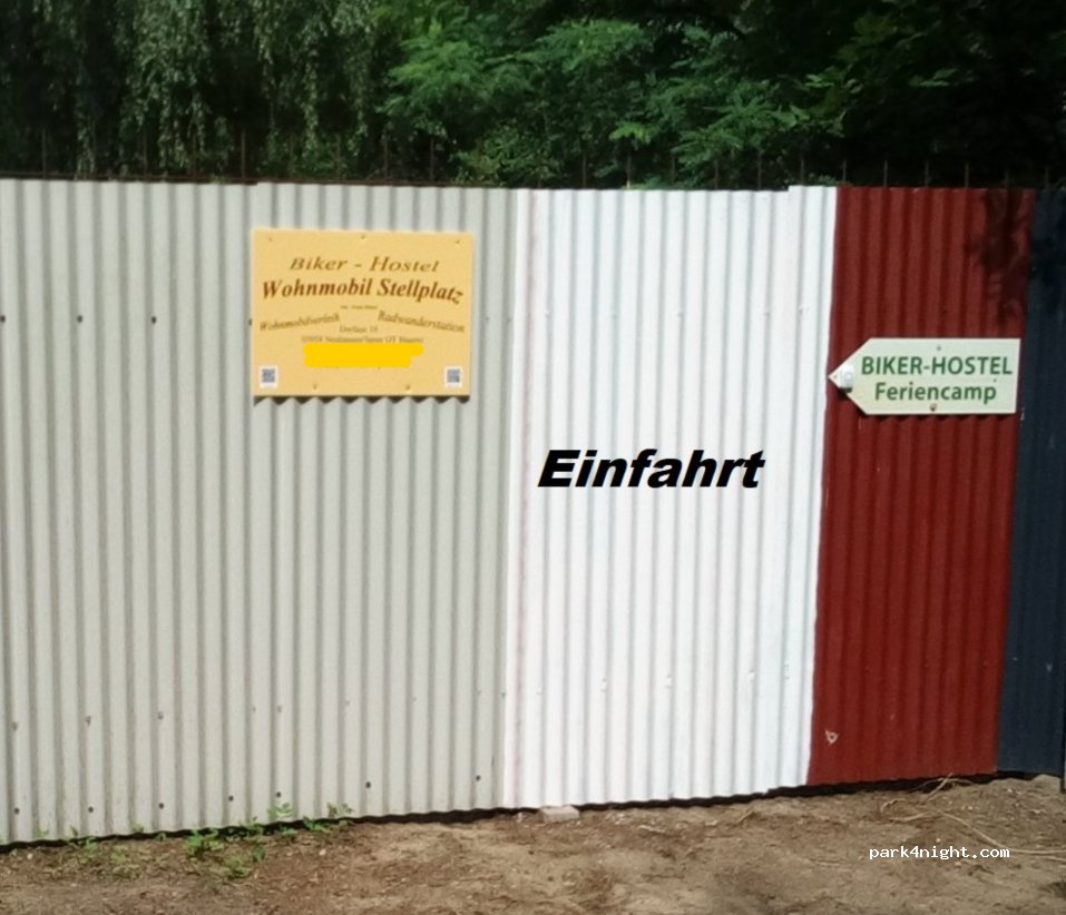 Wohnmobilstellplatz | Biker-Hostel — foto