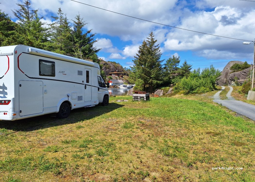 Caravan parking — foto