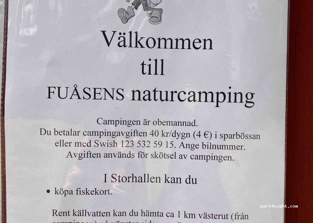 Fuåsen naturcamping, ställplats — foto 3