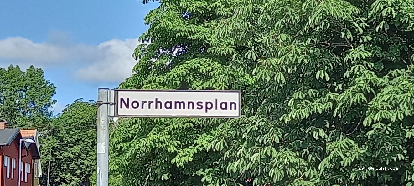 (185 32) Vaxholm - 3 NORRHAMNSPLAN — foto