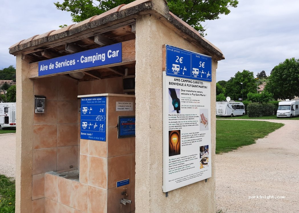 Aire Camping-Car Puy-Saint-Martin — foto 3