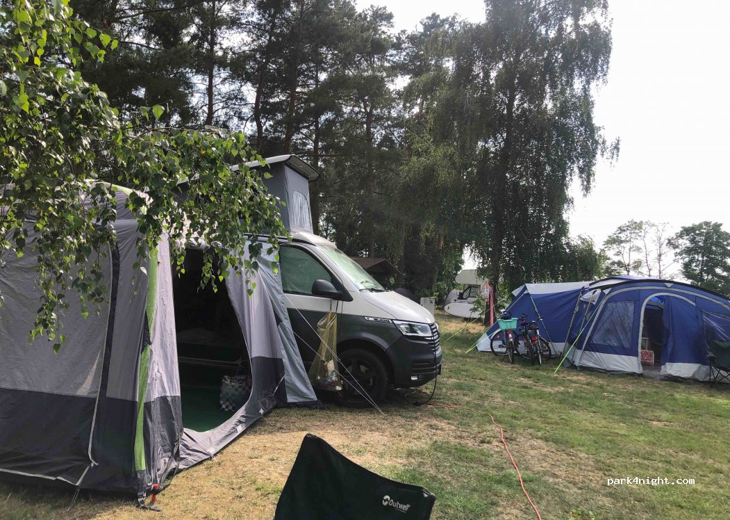 Campingplatz am großen Mochowsee — foto