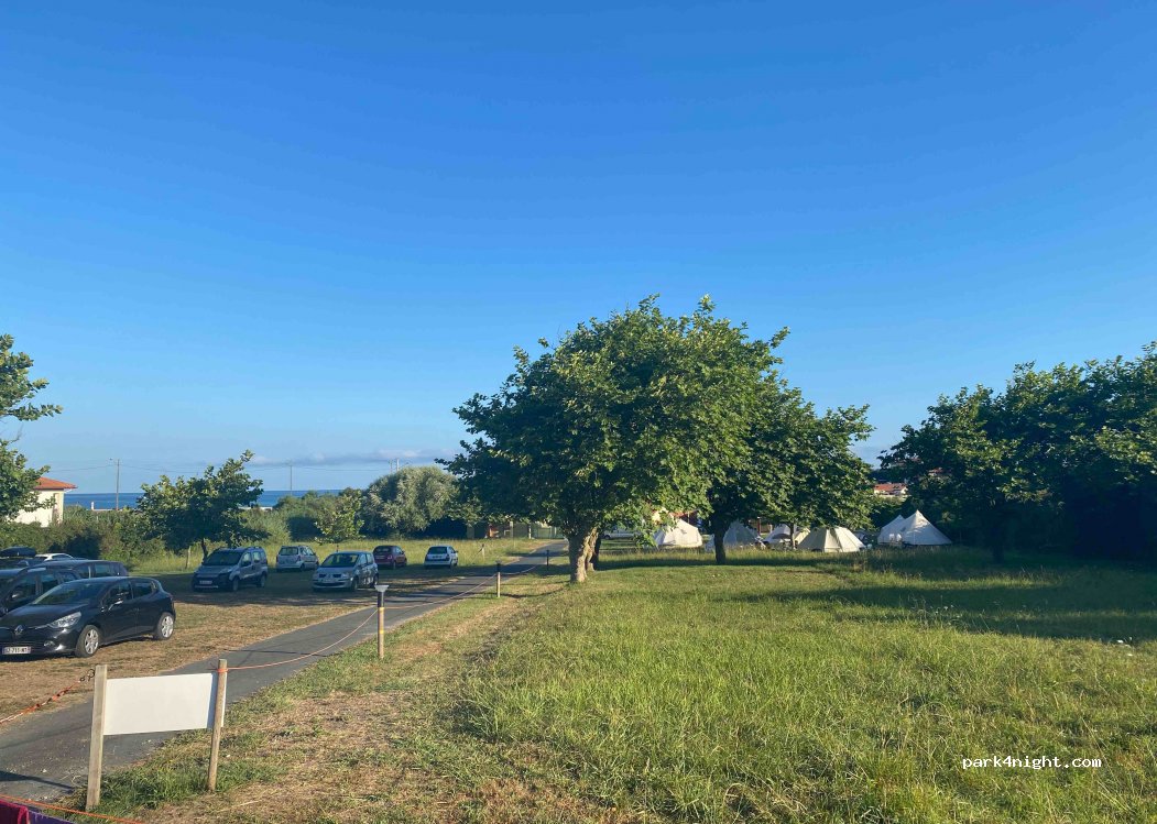 Camping de la plage — foto