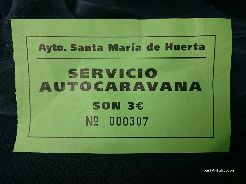 Area autocaravanas Santa María de Huerta — foto 4