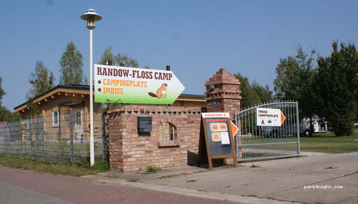 Randow-Floß Camp Eggesin — foto