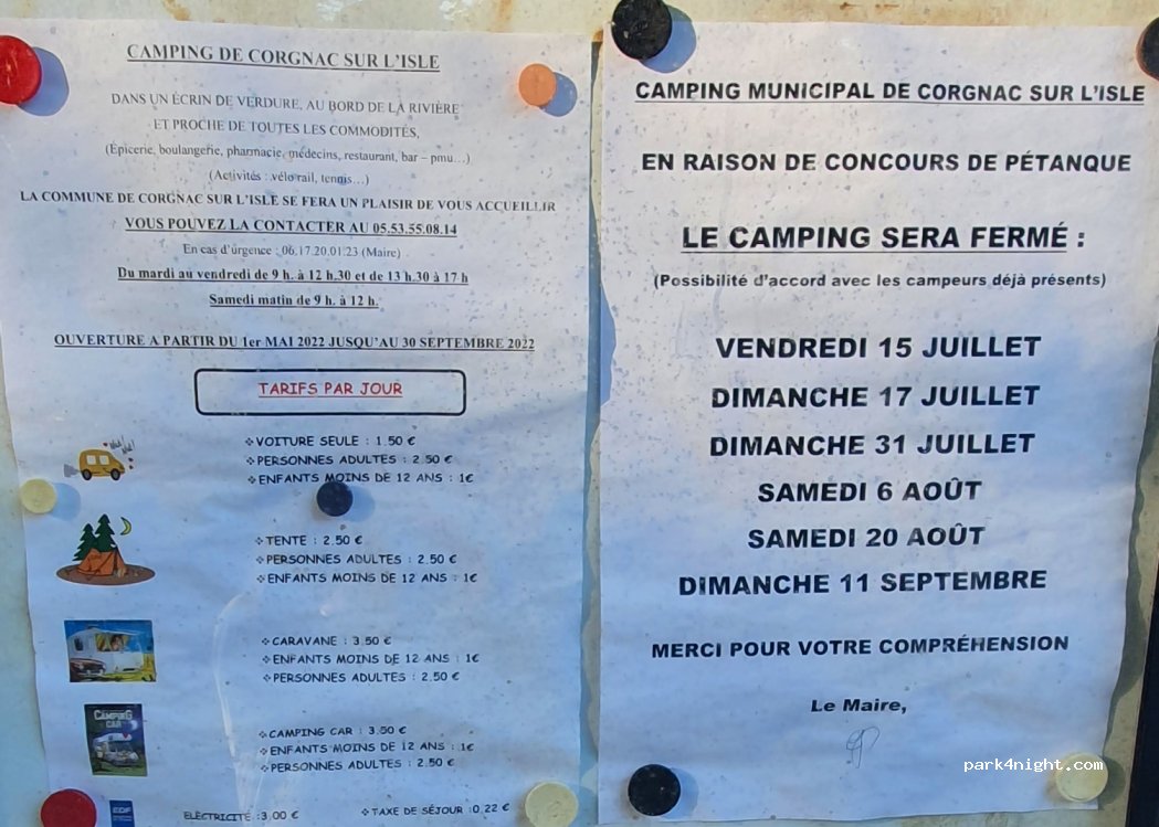 Camping de Corgnac-sur-l'Isle — foto 2