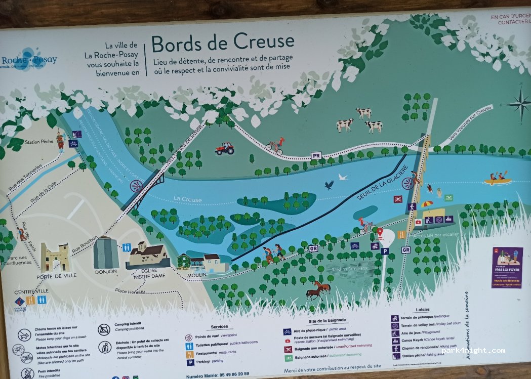 (86270) La Roche-Posay - Les Jardins des Grands Pré — foto 3