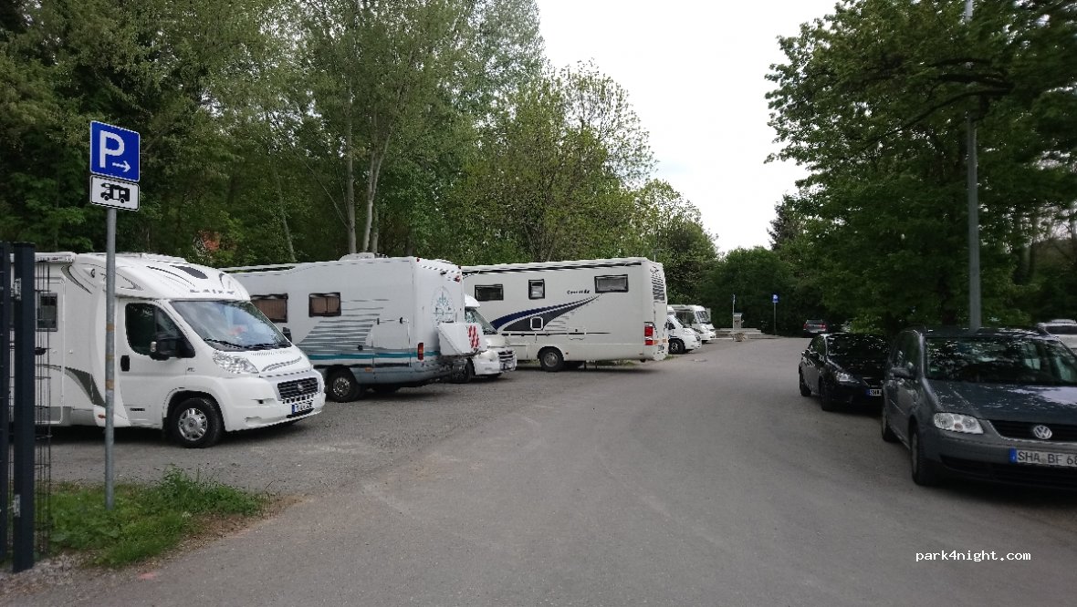 Wohnmobil Stellplatz Auwiese — foto