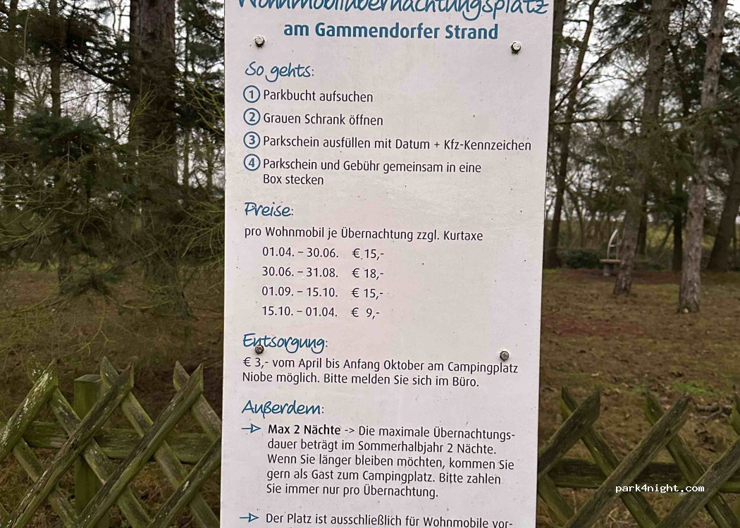 Wohnmobilstellplate am Gammendorfer Strand — foto 2