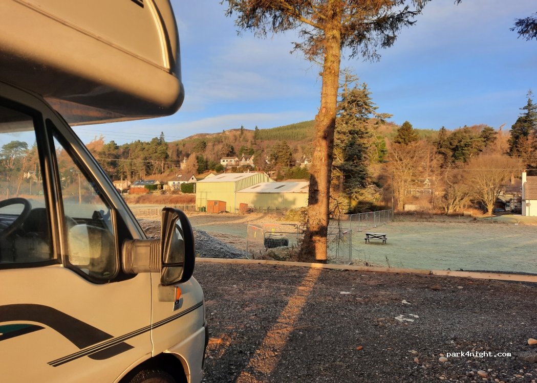 Kingussie Camping & Motorhome Aire Croila Croft — foto