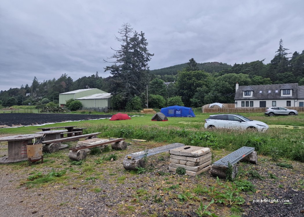 Kingussie Camping & Motorhome Aire Croila Croft — foto 4
