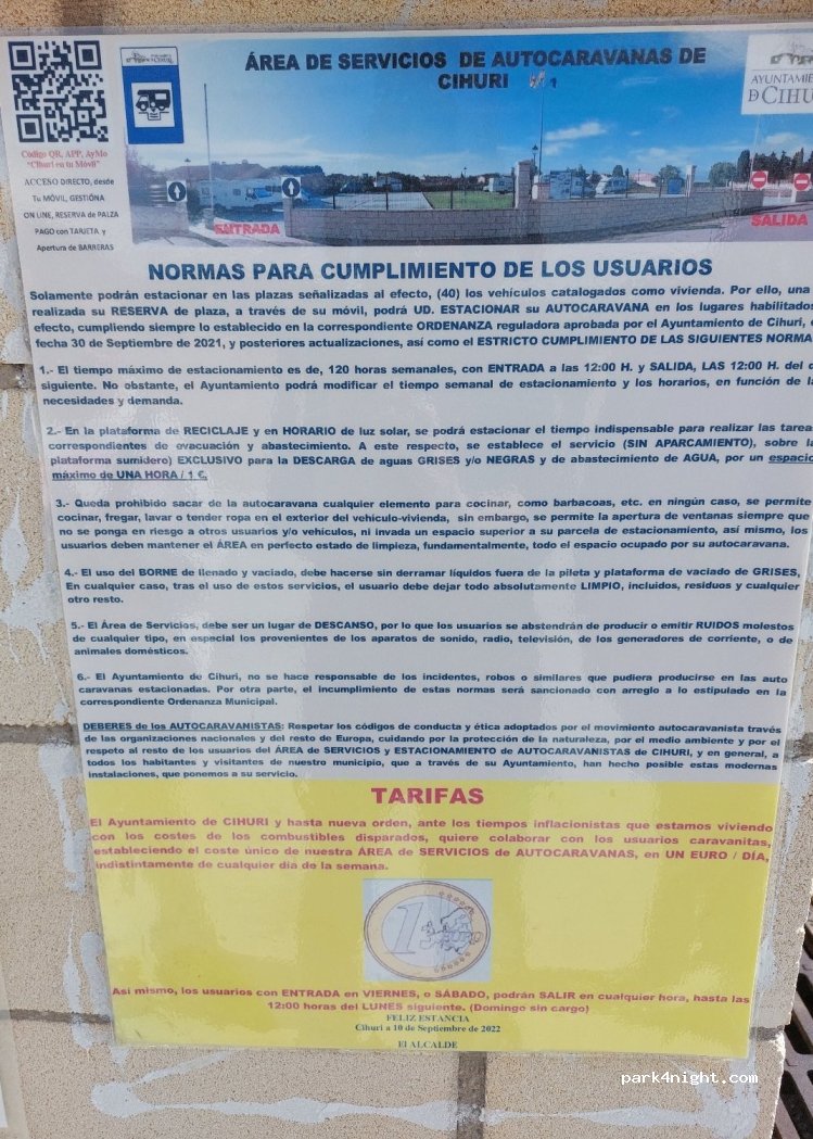 Área de autocaravanas Cihuri — foto 5