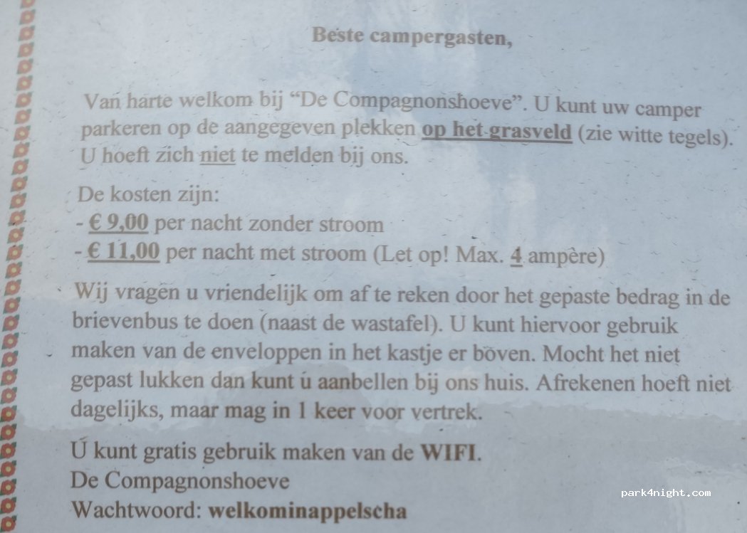 Camperplaats de Compagnonshoeve — foto 3