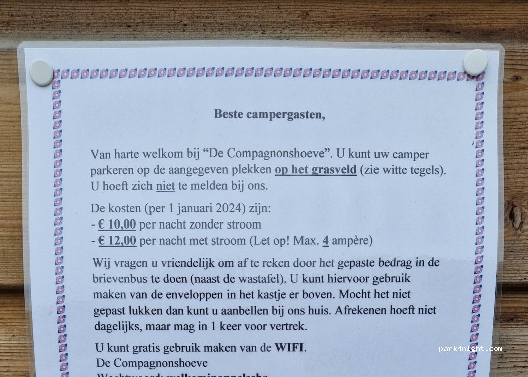Camperplaats de Compagnonshoeve — foto 4