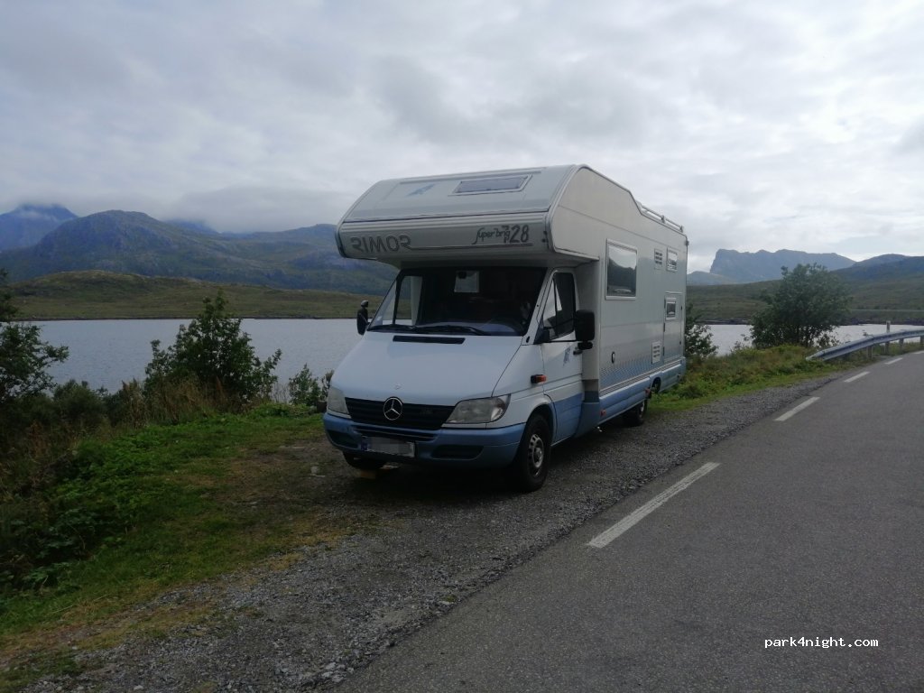 (8387) Moskenes - 16 Sekundær Fylkesveg 808 — foto