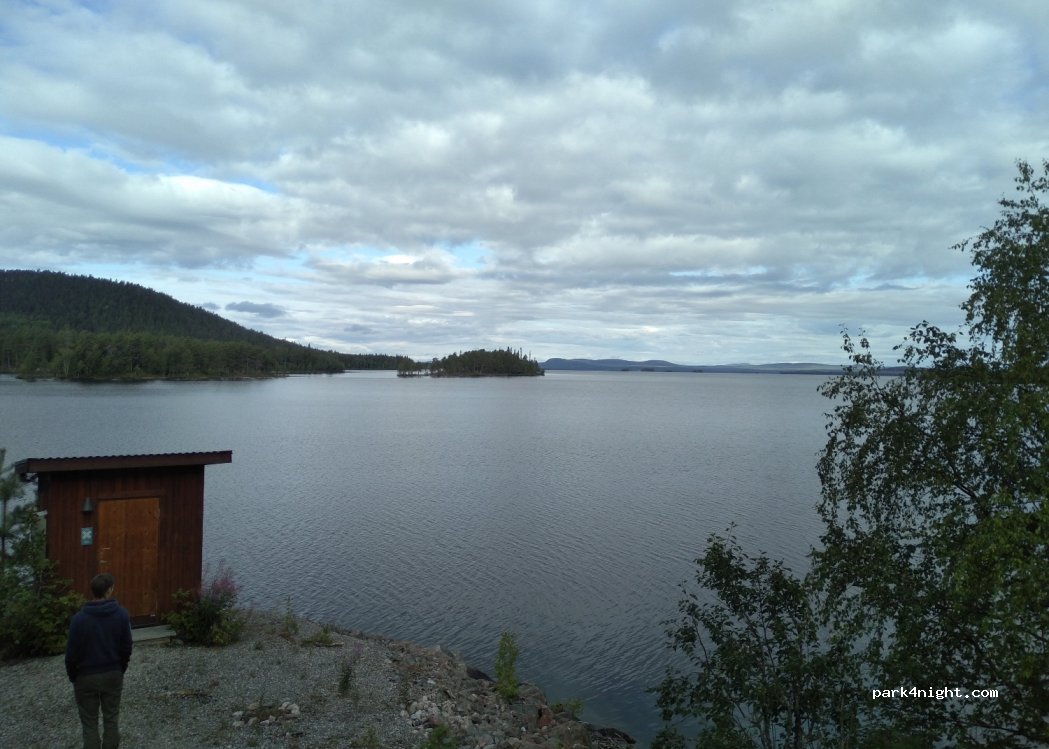 (962 99) Jokkmokk - Unnamed Road — foto