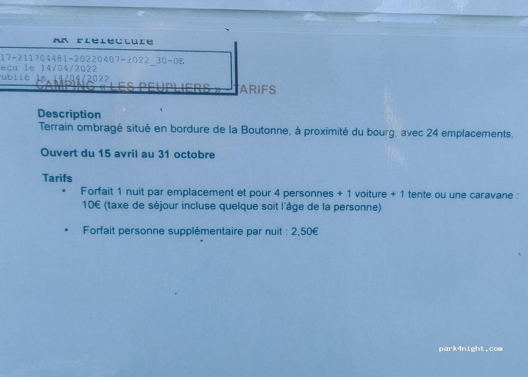 Municipal campsite Tonnay-Boutonne — foto 2