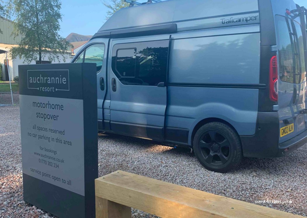 Auchrannie Resort Motorhome Stopover — foto