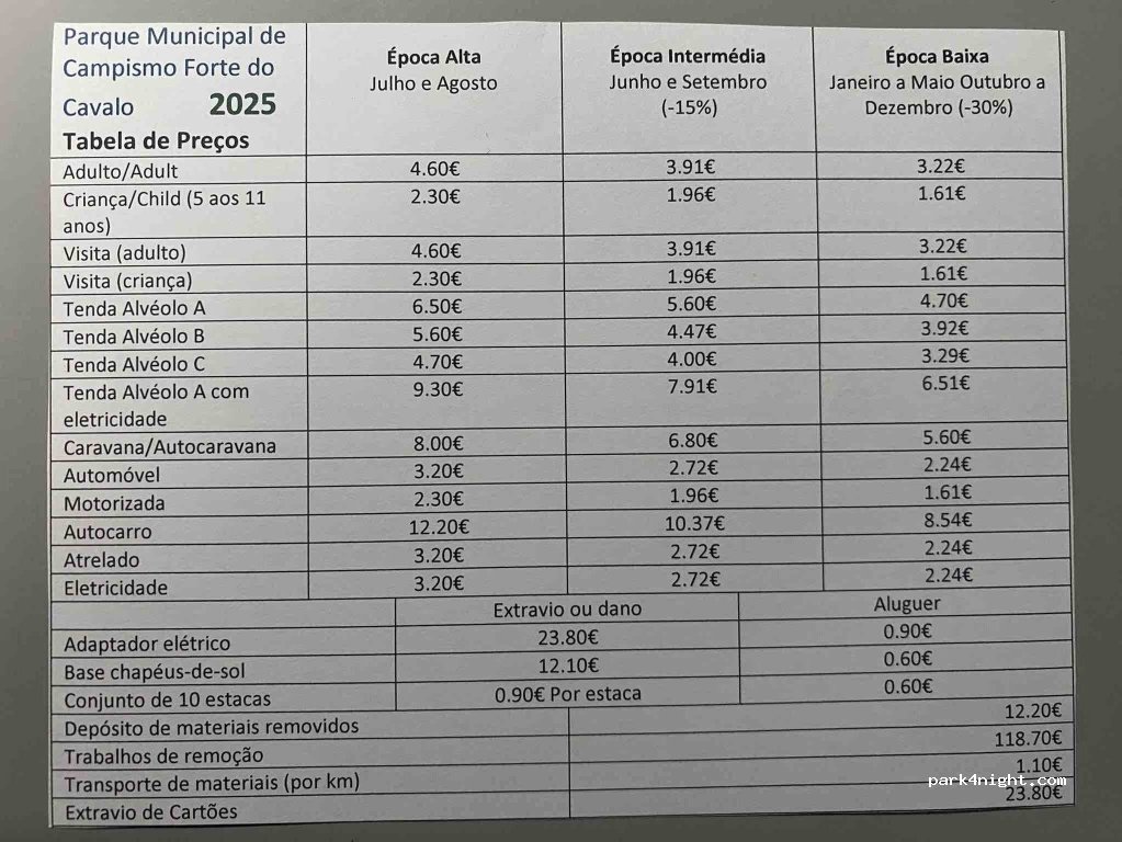 Forte do Cavalo Municipal Camping Park — foto 4