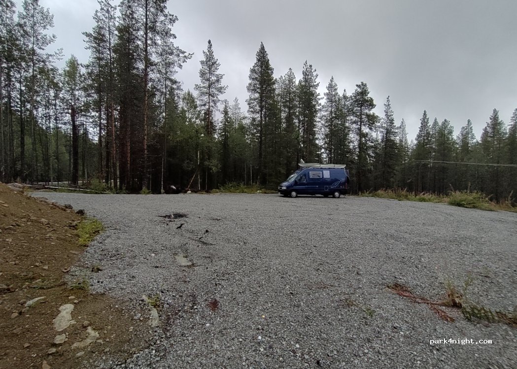 (923 99) Storuman - Europaväg 45 — foto