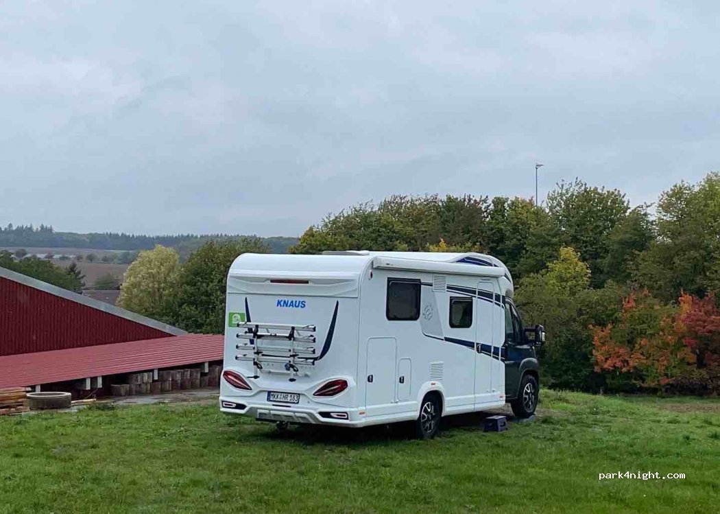 Camperplaats bij de boer — foto