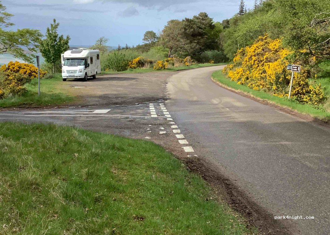 (IV27 4XW) Scotland - A836 — foto