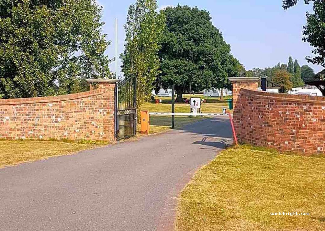 Boat lane caravan park — foto