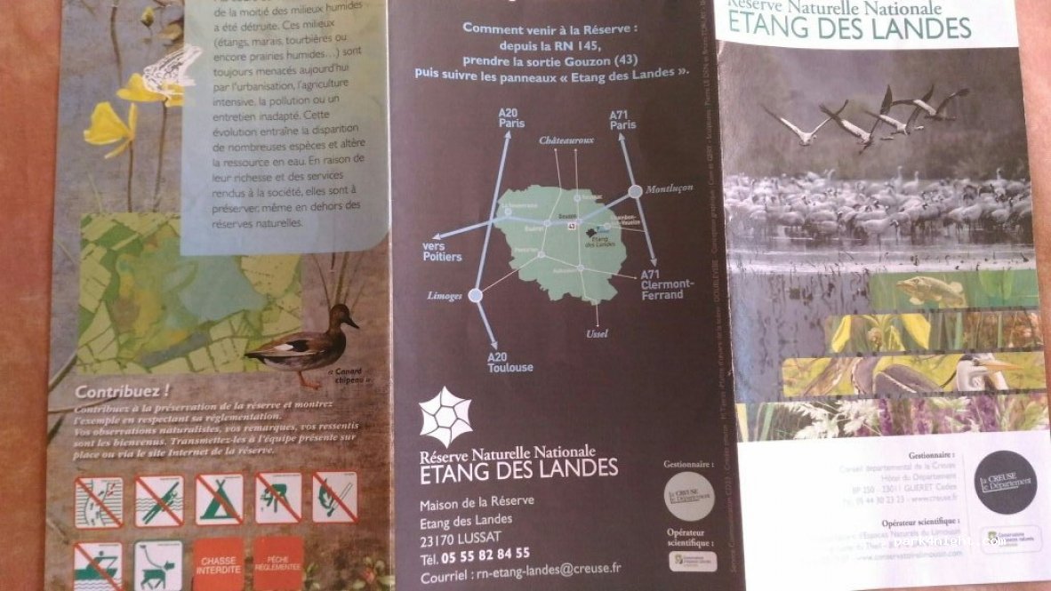 (23170) Lussat - Route de l'Étang des Landes — foto