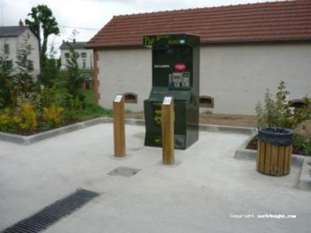 Aire de stationnement camping-car de Briare — foto