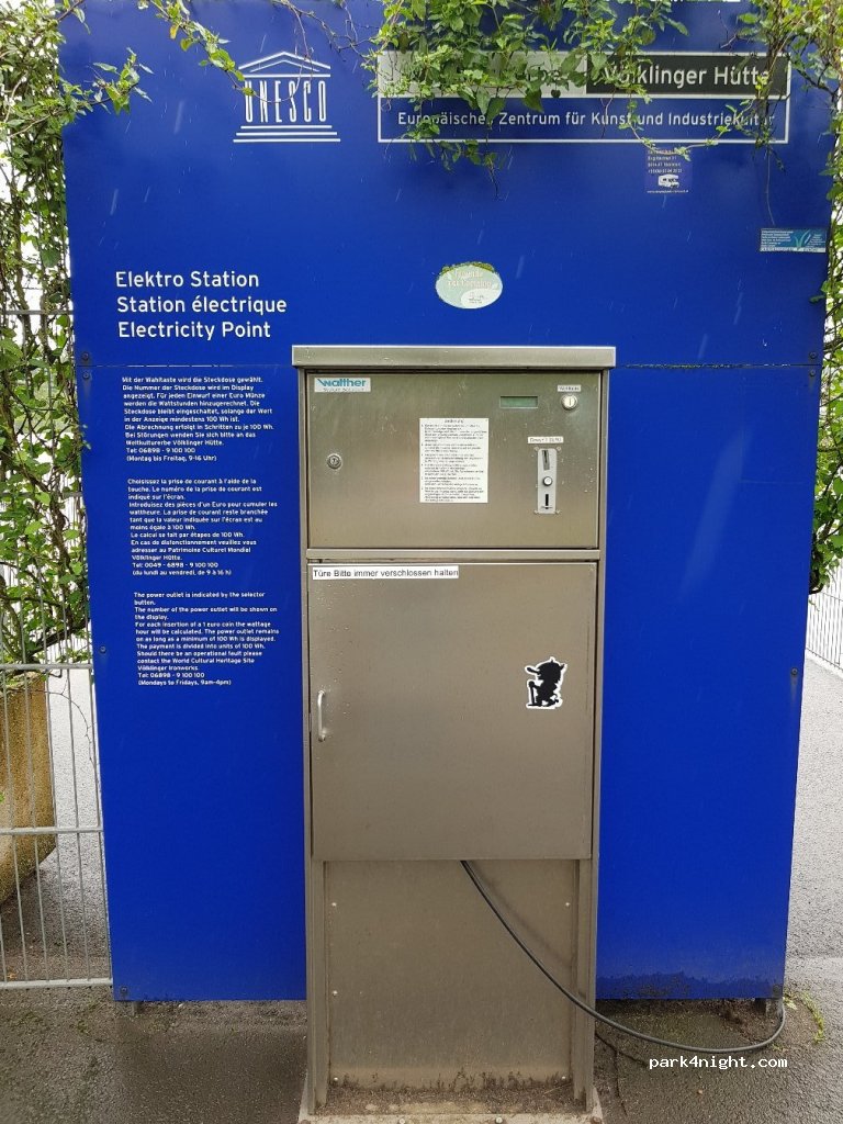 Wohnmobilstellplatz an der Völklinger Hütte in Völklingen — foto 2