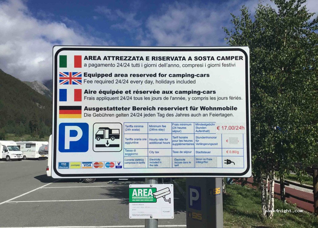 Area Sosta Camper Lillaz — foto 3