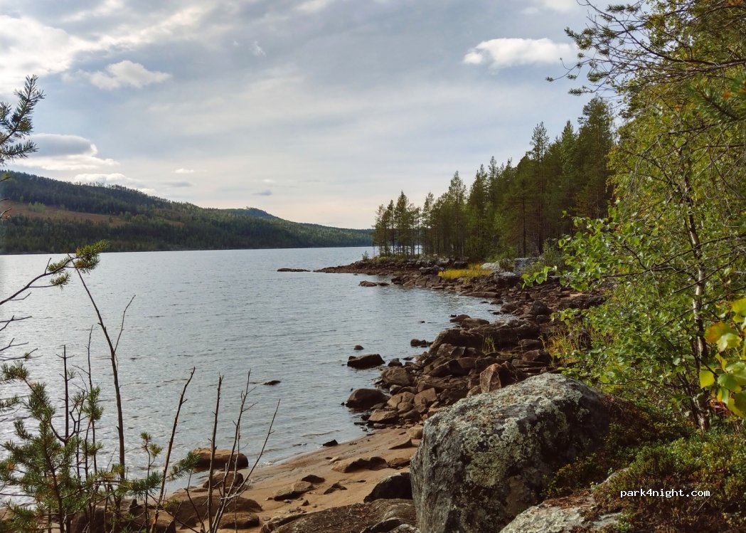 (962 99) Jokkmokk - Unnamed Road — foto