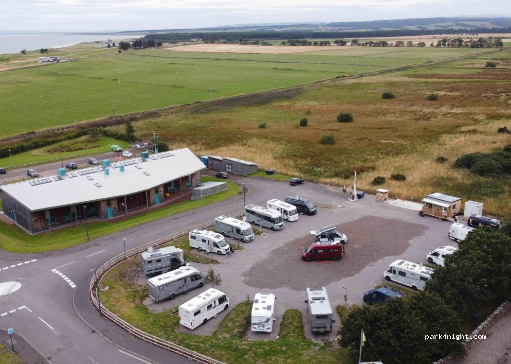 Camping at Golspie — foto