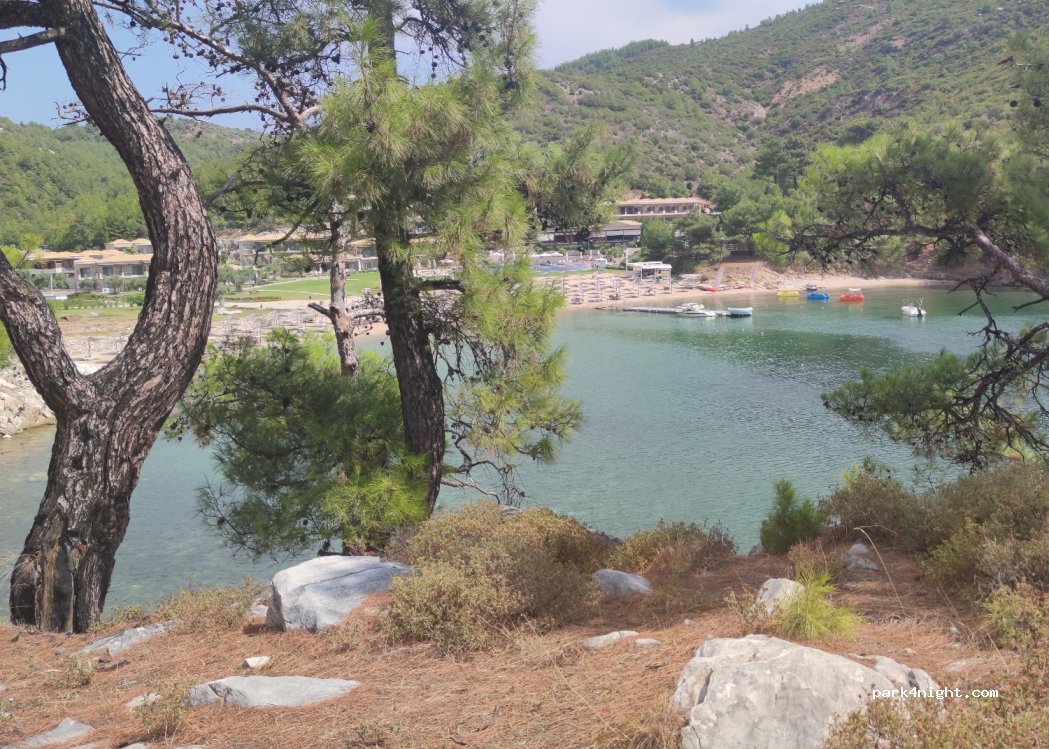 (640 04) Thasos - Unnamed Road — foto