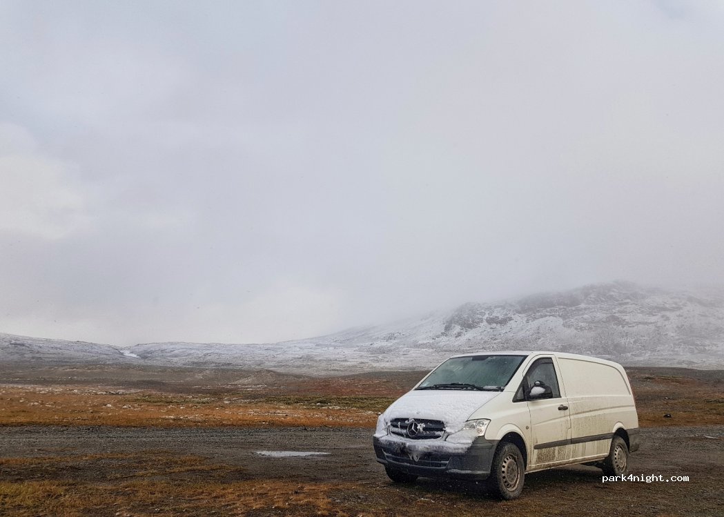 Halti Trail Parking — foto
