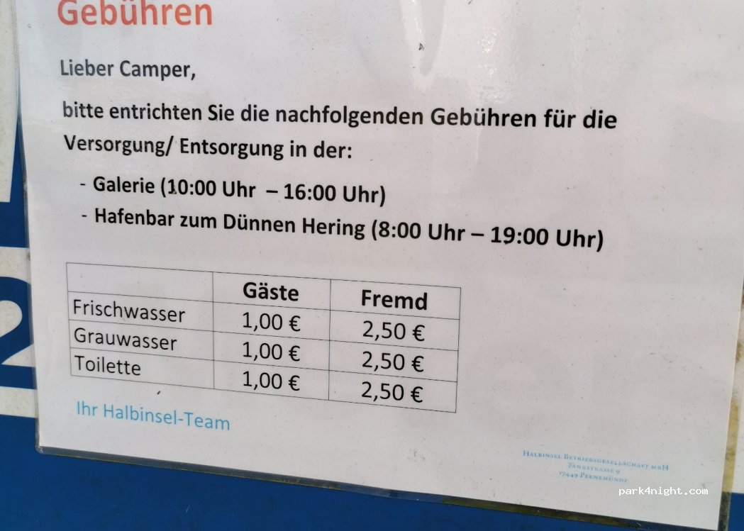 Stellplatz Yachthafen Peenemünde — foto 2