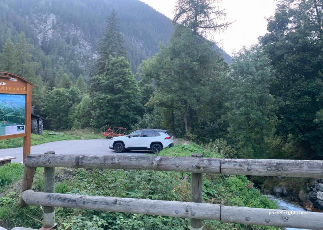 (73210) Peisey-Nancroix - Route du Vieux Moulin — foto