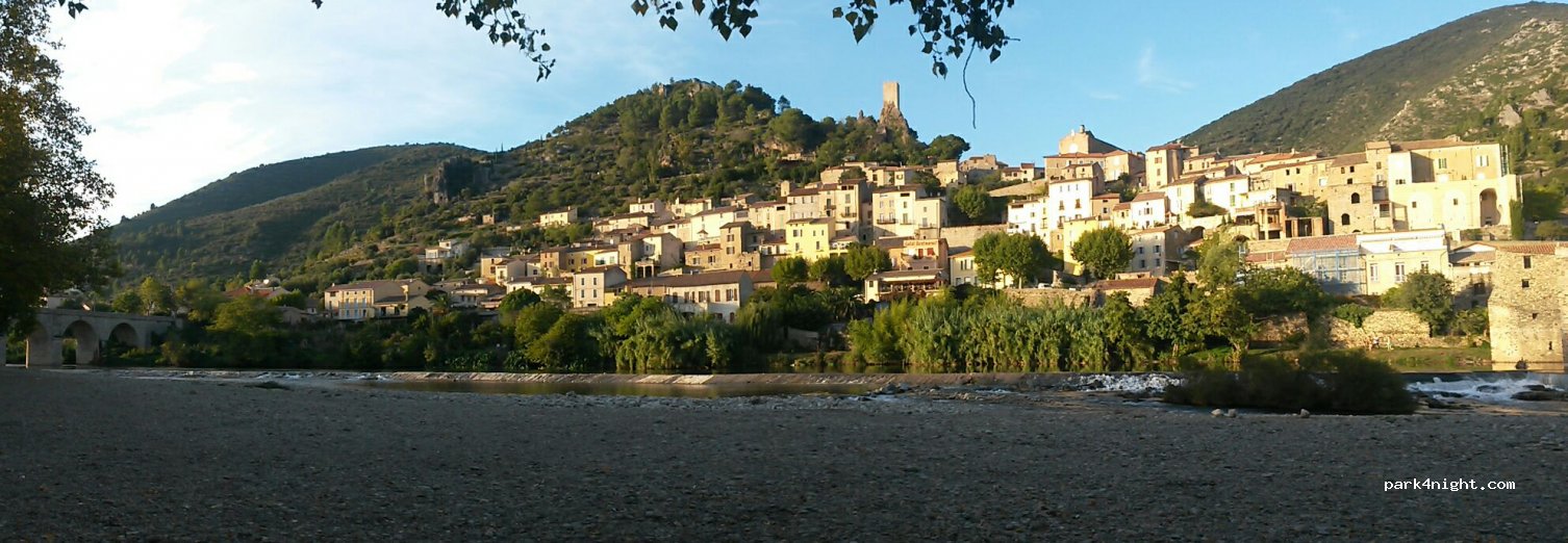 (34460) Roquebrun - Chemin de la Plage — foto