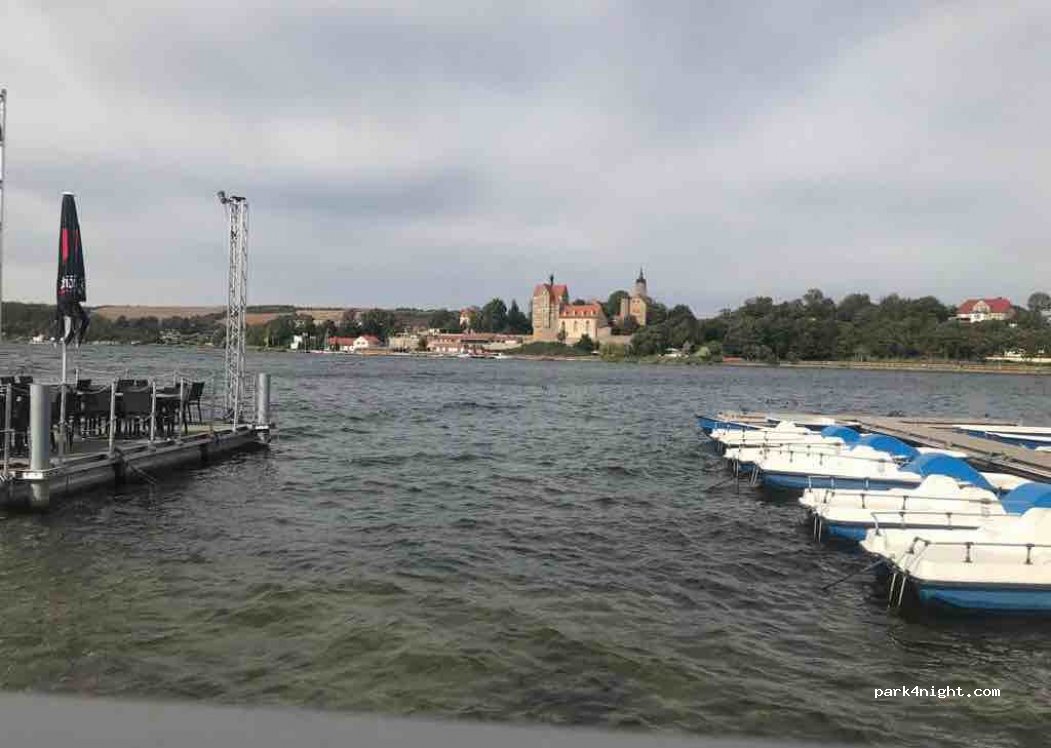 (06317) Seegebiet Mansfelder Land - 1 Wochenendhaussiedlung Südufer — foto