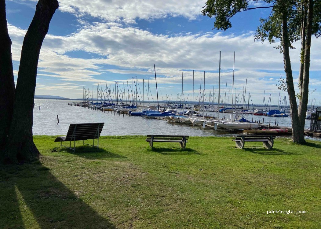 Camping am Uferweg in Mardorf — foto