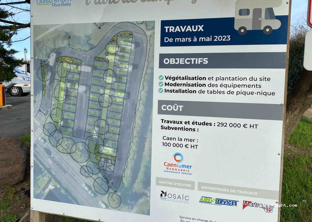 Aire de camping-car Ouistreham Riva-Bella — foto 2